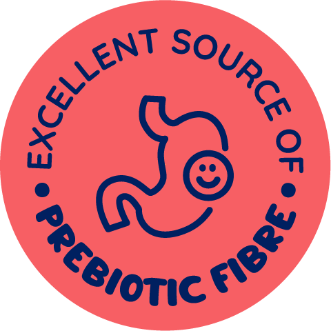 OLOE Shake - Benefits Badge - Excellent source of Prebiotic Fibre