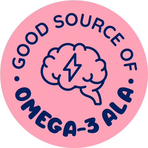 OLOE Shake - Benefits Badge - Good source of Omega-3 ALA