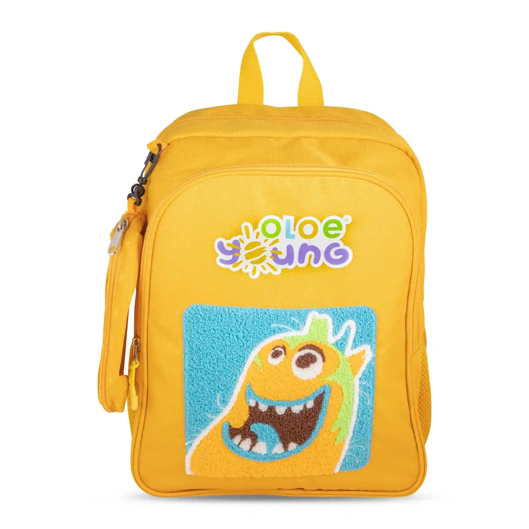 oloe-plush-character-backpack-ojo-orange-front-facing
