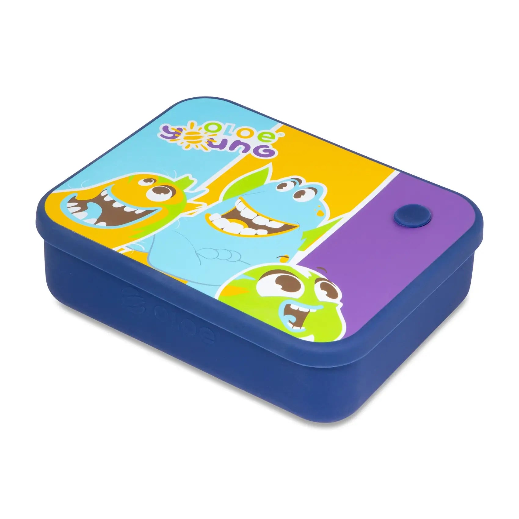 oloe-character-silicone-lunchbox-navy-top-facing