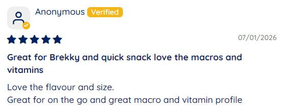 Customer review screenshot