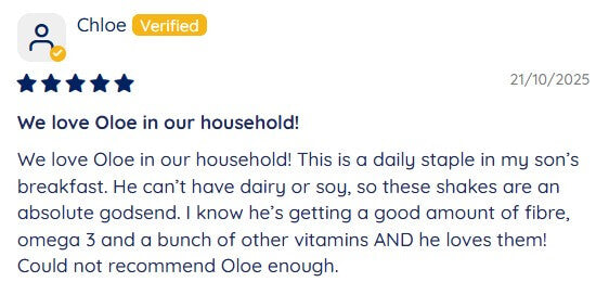 Customer review screenshot