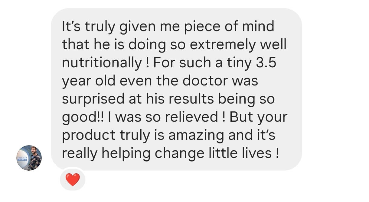 Customer review screenshot